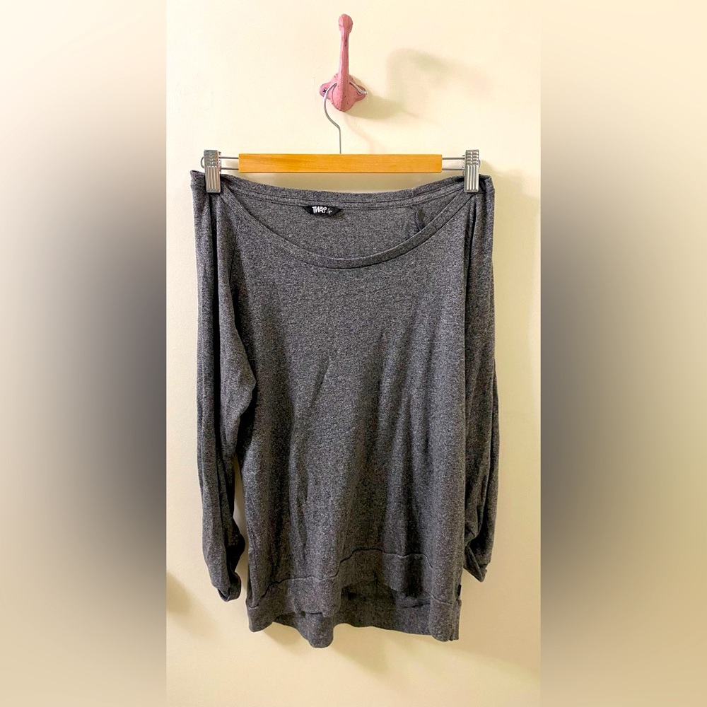 TNA Charcoal Gray Women's Top